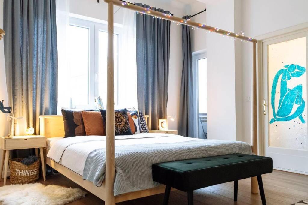 La Dame Bleue Apartment Bucureşti Exterior foto